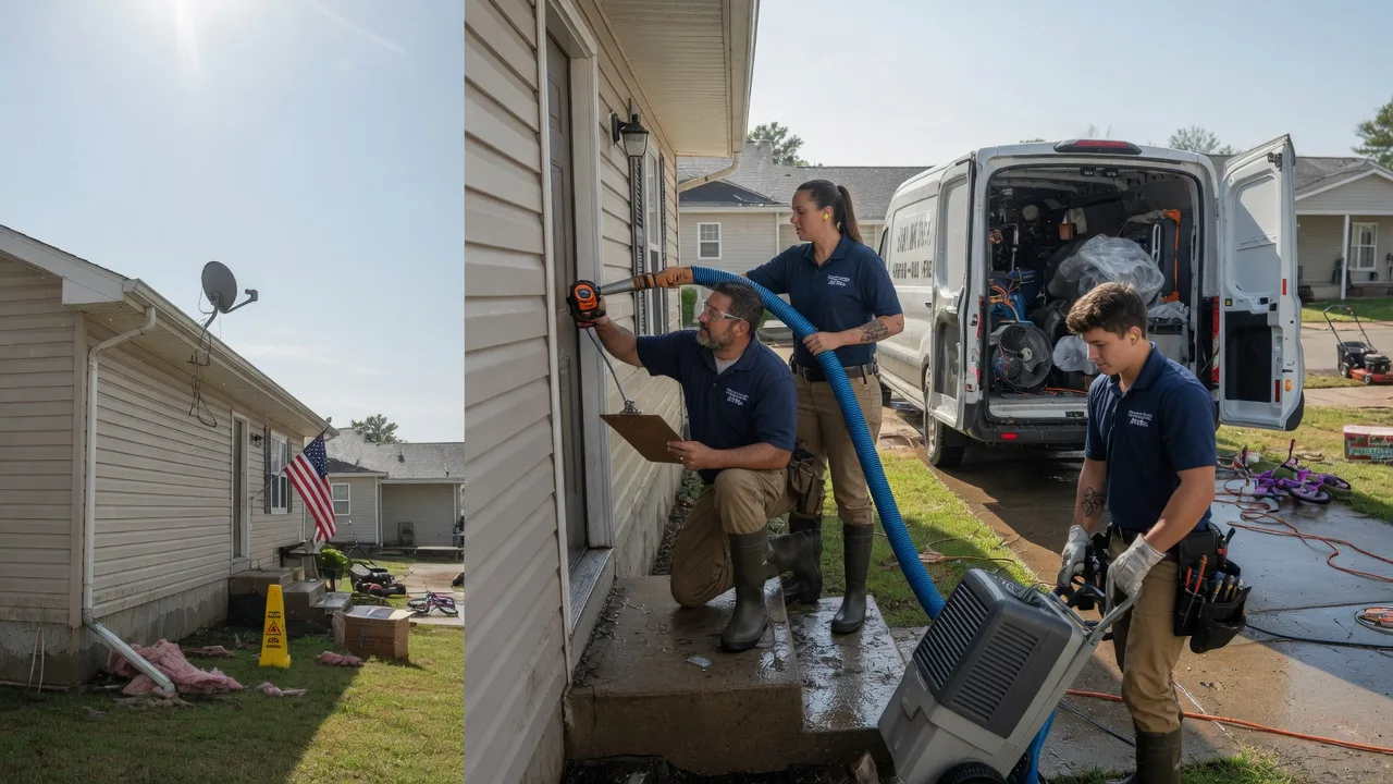 Ceiling Water Damage Restoration in Farwell, TX near me